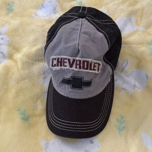 Chevrolet Black and Gray Men's Hat